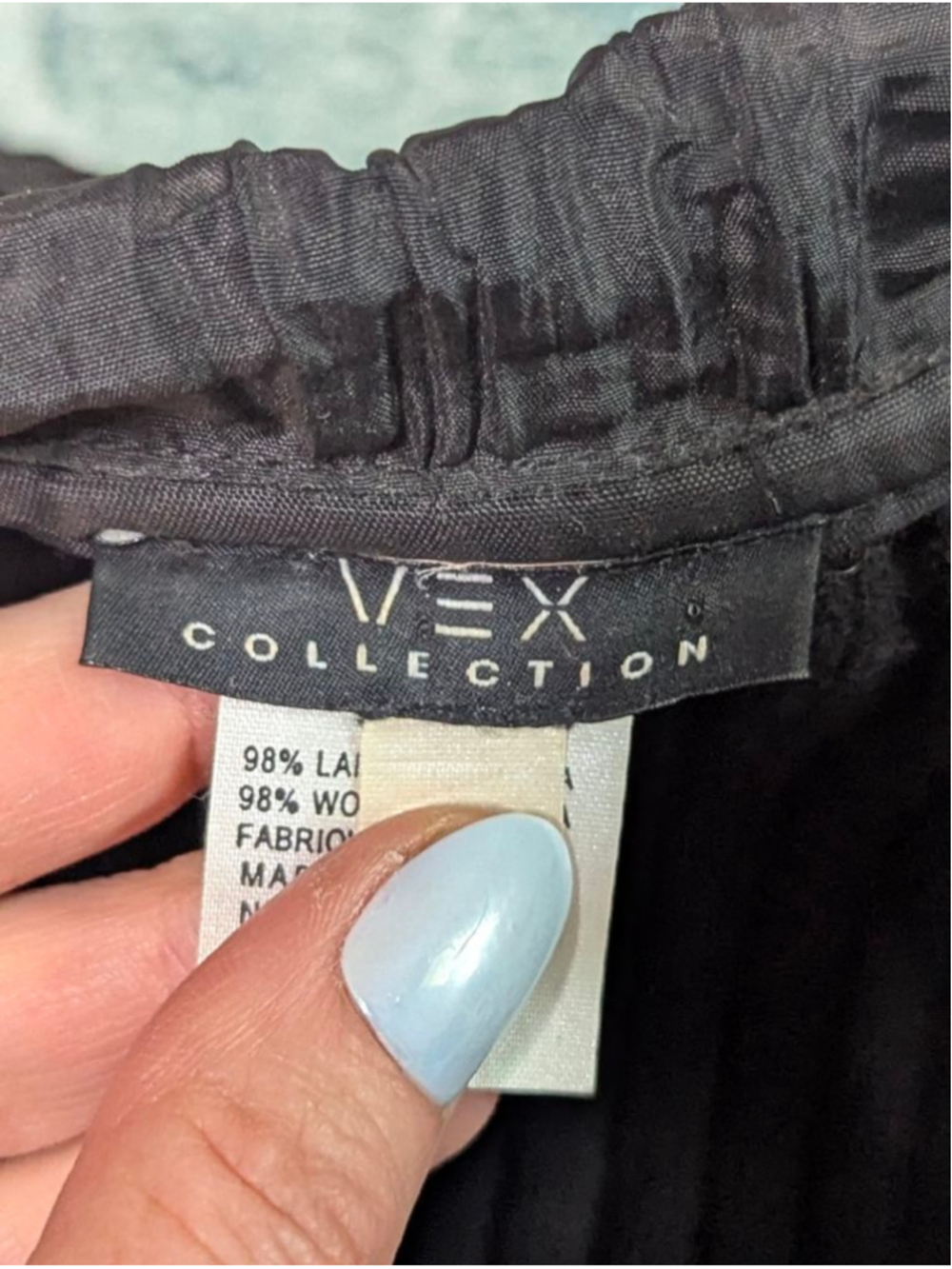 VEX Collection Vintage Mixed Media Tweed Knit Cardigan Jacket - Made in Canada M - Picture 7 of 15